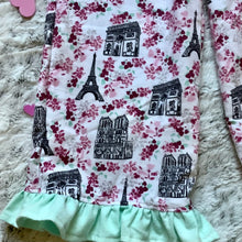 Load image into Gallery viewer, Phyllis pajama set - mint floral Parisian
