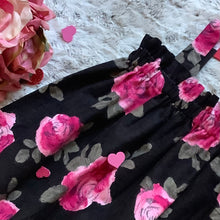 Load image into Gallery viewer, Lorna nightgown -  Pink and black floral
